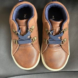 Boys brown Carter’s shoes